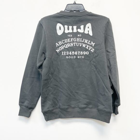 Ouija Board '24 Graphic Pullover Sweatshirt Women's Black Size XXS - Picture 3 of 7